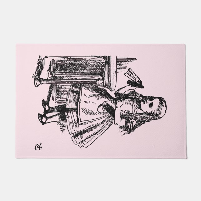 Felpudo Beba (Alicia en el país de las maravillas) (Anverso)