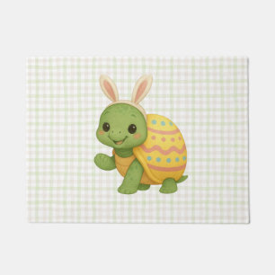 Felpudo Bebé tortuga de Pascua/primavera linda