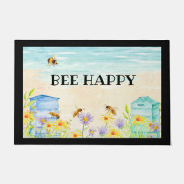 Felpudo Bee Happy Door Mat