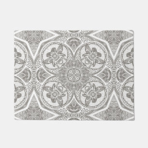 Felpudo Bee Mandala