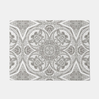 Felpudo Bee Mandala