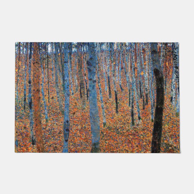 Felpudo Beech Grove, Gustav Klimt (Anverso)