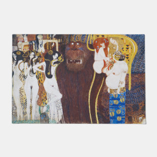 Felpudo Beethoven Frieze (detalle), Gustav Klimt