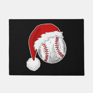 Felpudo Béisbol, amantes del Softball - Gorra de Santa Cla