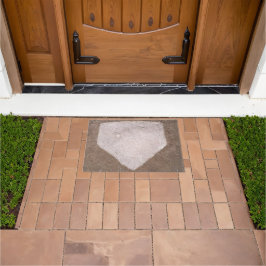 Felpudo Béisbol Home Plate