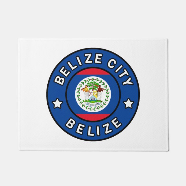 Felpudo Belice City Belice (Anverso)
