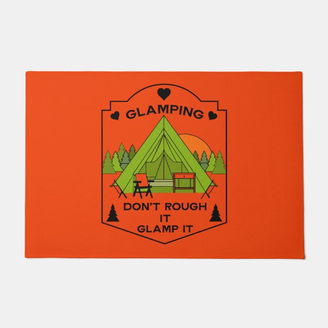 Felpudo Bell Tent Glaming (Anverso)