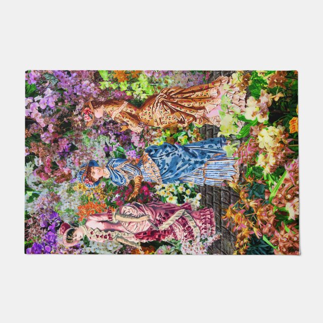 Felpudo Bellezas victorianas (Anverso)