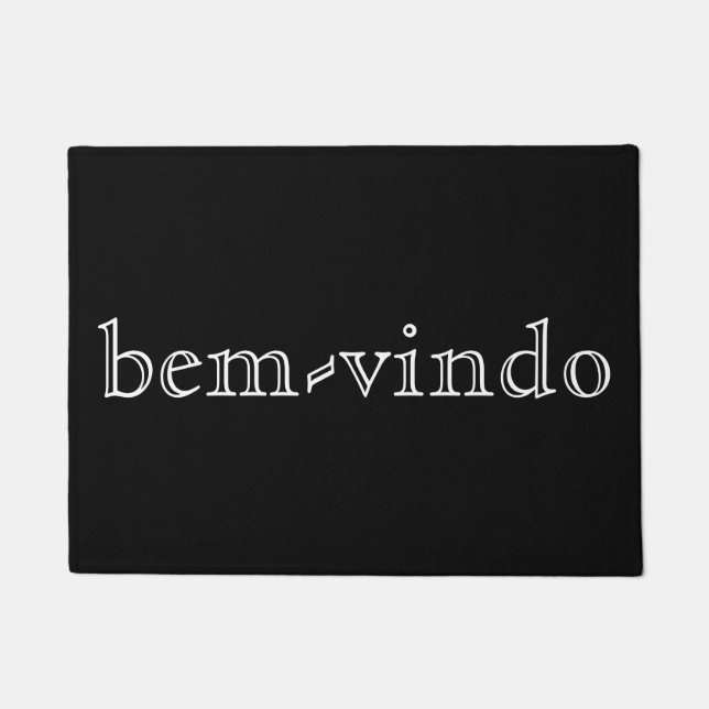 Felpudo bem-vindo (Anverso)