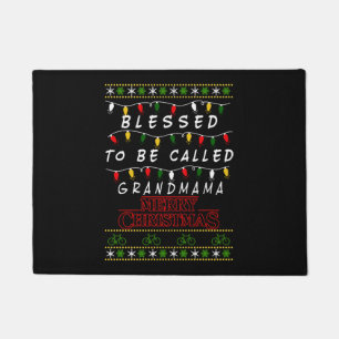Felpudo Bendita De Ser Abuela Abuela Navidad Regalo