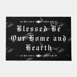 Felpudo Bendito sea hogar y tierra