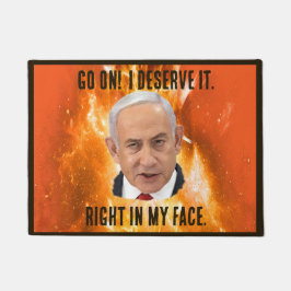 Felpudo Benjamin "Bibi" Netanyahu Prime Minister of Israel