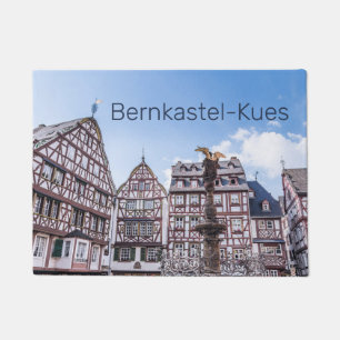 Felpudo Bernkastel-Kues Histórico Facades Alemania Souveni