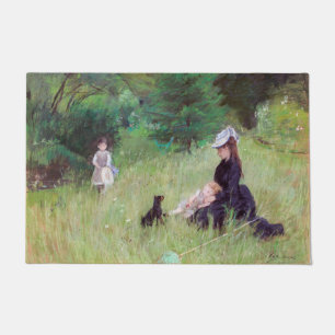 Felpudo Berthe Morisot - En un parque / Dans le parc