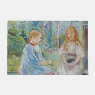 Felpudo Berthe Morisot - Jóvenes muchachas en la ventana