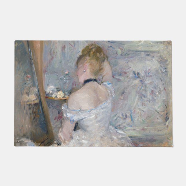 Felpudo Berthe Morisot - Mujer en su retrete (Anverso)