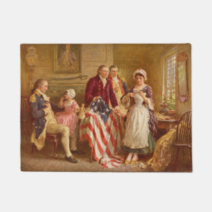 Felpudo Betsy Ross, 1777 (Historia de los Estados Unidos) 