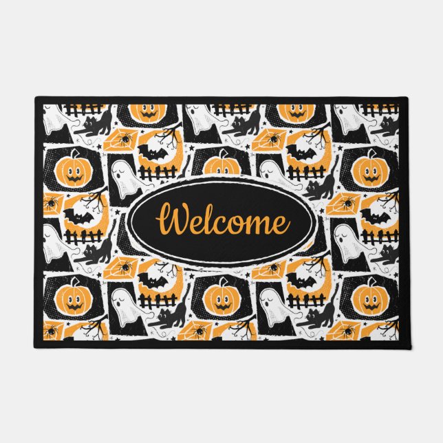 Felpudo Beware of the cat! (Anverso)