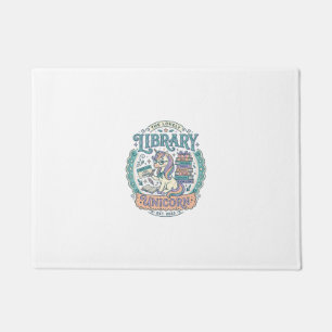 Felpudo Biblioteca de Unicornios Camiseta Gráfica Capricho