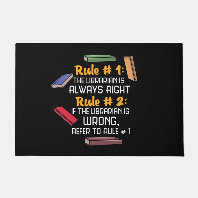 Felpudo Bibliotecario (Anverso)