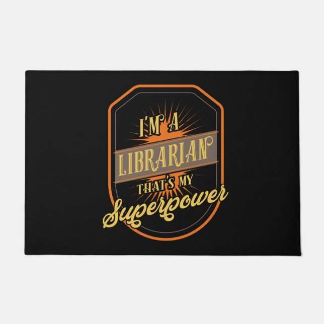 Felpudo Bibliotecario (Anverso)