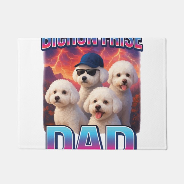 Felpudo Bichon Frise (Anverso)