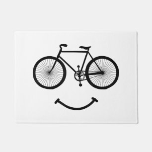 Felpudo Bicicleta y sonrisa camiseta ciclismo Tee Shirt Bl