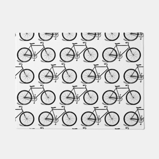 Felpudo Bicicletas antiguas Bicicletas Vintage PERSONALIZA (Anverso)