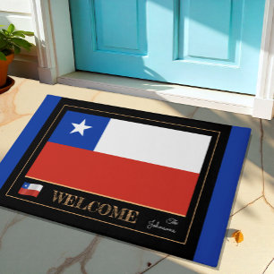 Felpudo Bienvenida a Chile y Bandera Chilena/Deportes