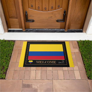 Felpudo Bienvenida a Colombia y Bandera Colombiana/Deporte