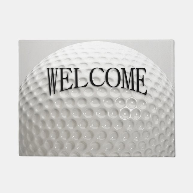 Felpudo Bienvenida a Golf Ball Sport (Anverso)