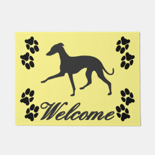 Felpudo Bienvenida a Greyhound en Italia