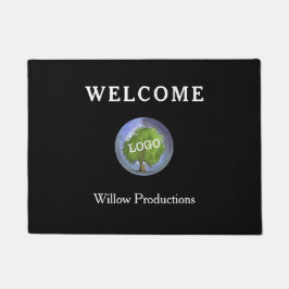 Felpudo Bienvenida a la empresa promocional de logotipos d