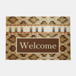Felpudo Bienvenida a los ladrillos del desierto