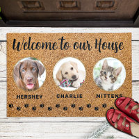 Bienvenida a Mascotas graciosos Personalizado de l