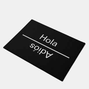 Felpudo Bienvenida Adiós En Español