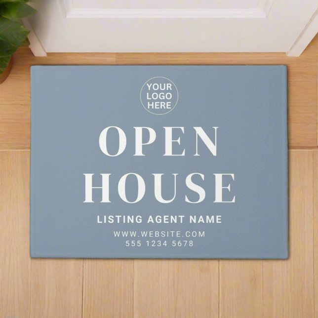 Felpudo Bienvenida con el logotipo comercial Open House Cl (Subido por el creador)