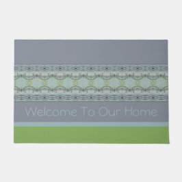 Felpudo Bienvenida de estilo moderno