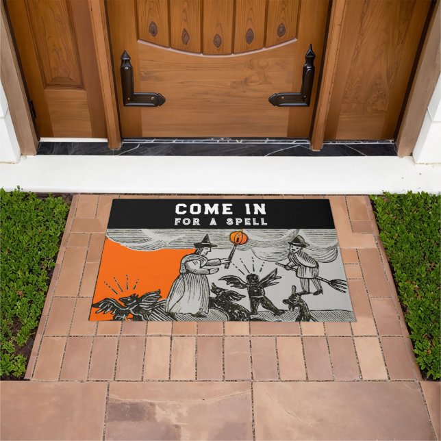 Felpudo Bienvenida de Halloween (Exterior)