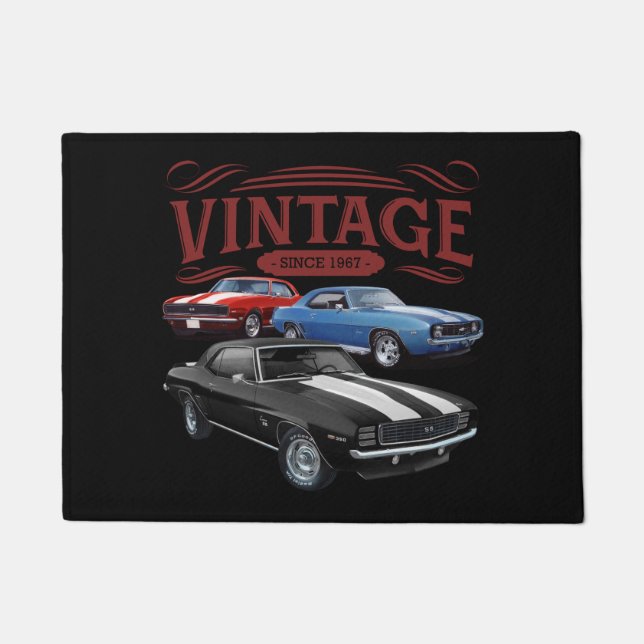 Felpudo Bienvenida de vintage (Anverso)