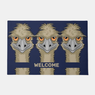 Felpudo Bienvenida Emus