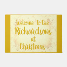 Bienvenida familiar personalizada de helados festi