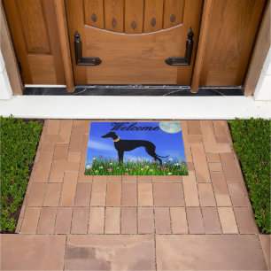 Felpudo Bienvenida Greyhound