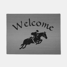 Felpudo Bienvenida Jumper Ecuestre