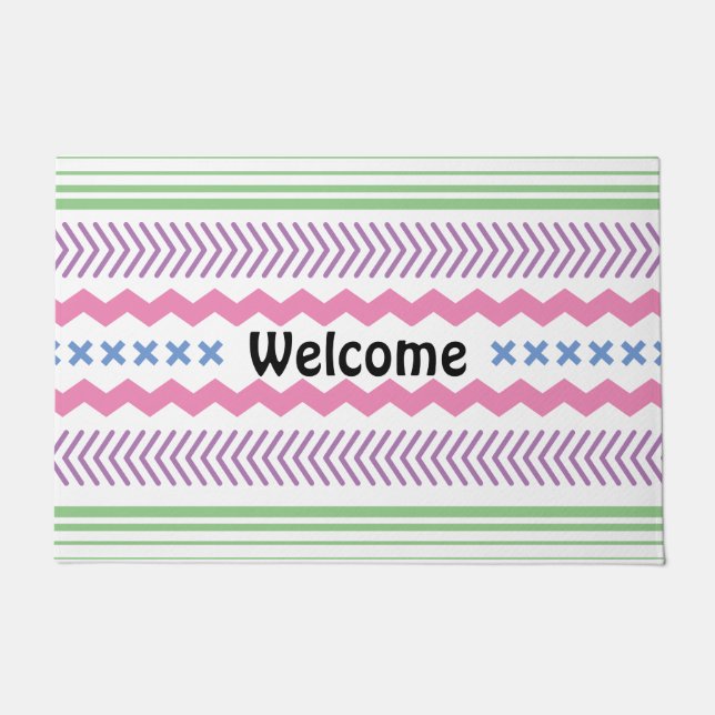 Felpudo Bienvenida | Mat de puerta (Anverso)