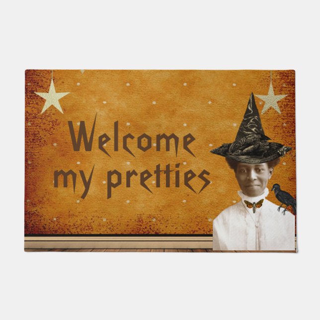 Felpudo Bienvenida mi Halloween de Pretties (Anverso)