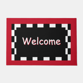 Felpudo Bienvenida moderna