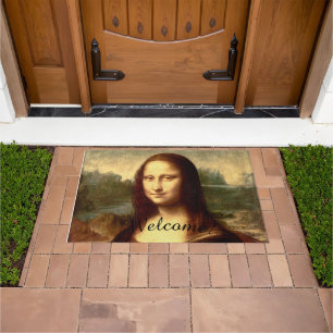 Felpudo Bienvenida Mona Lisa