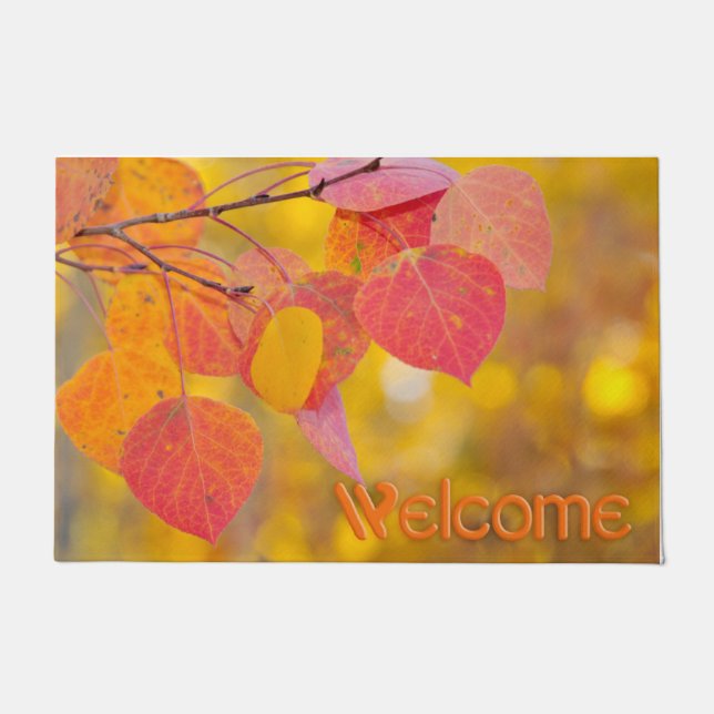 Felpudo Bienvenida Otoño (Anverso)