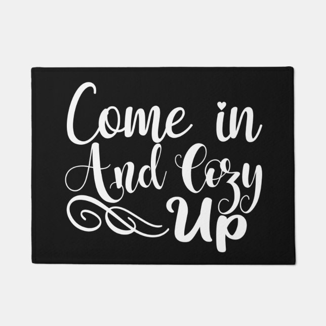 Felpudo Bienvenida Puerta Mat Entrar y Acoger (Anverso)